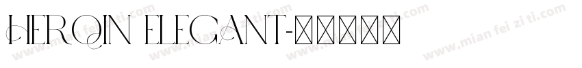 Herqin Elegant字体转换